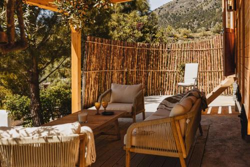 Canillas de Aceituno Cabin | Casa el Refugio Stilte Comfort Natuur Uniek