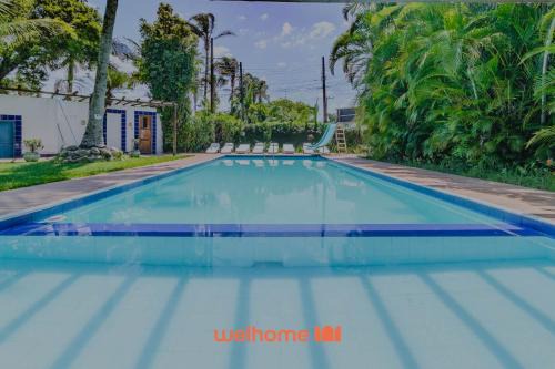 Praia das Palmeiras House | Casa em Caraguatatuba com piscina a 200m da praia
