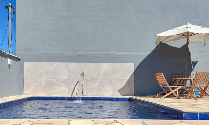 Rio das Ostras House | Casa em Rio das Ostras com piscina perto da praia