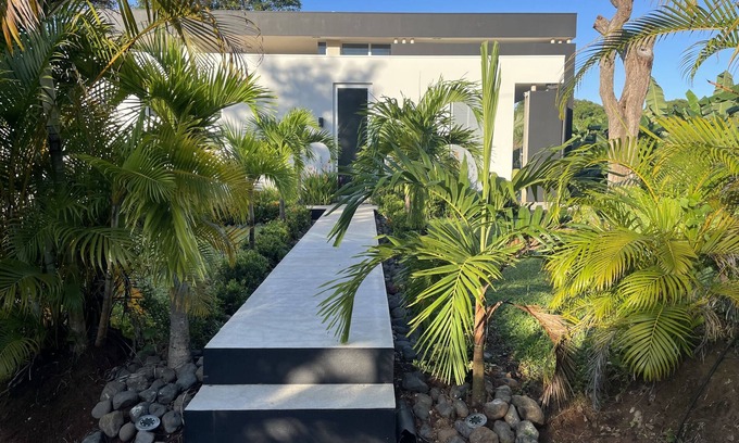 San Juanillo House | Casa Frank Ostional is a gated, guarded peaceful, serene ocean view modern home.