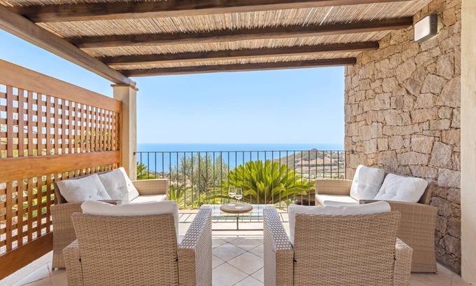 Tertenia House | Casa Lulù with seaview and shared pool