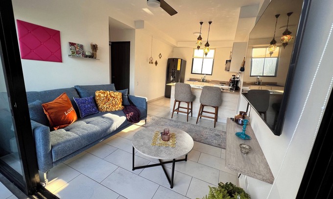 Santa Tecla Apartment | Casa Mozaik|200MB|Cozy,chic&thematic|35minSurfCity