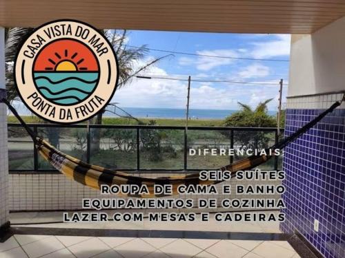 Ponta da Fruta House | Casa Vista do Mar, praia e piscina