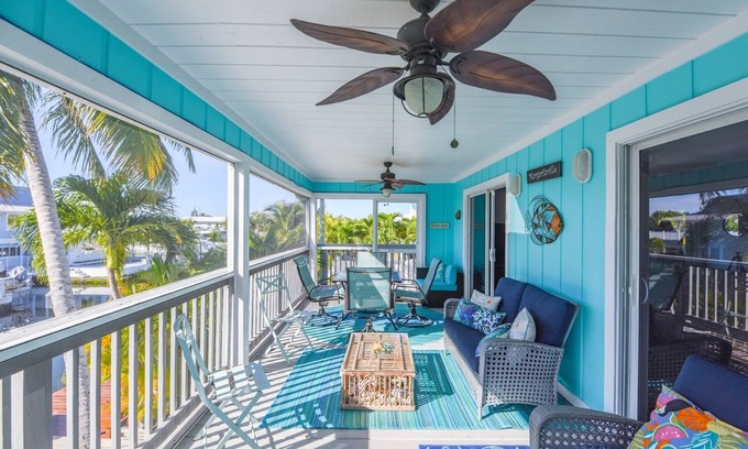 Eden Pines House | Cedar Cottage | Adorable canalfront cottage, lots of dockage on Big Pine Key