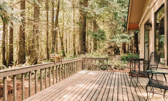 Port Ludlow Cottage | Cedar Grove Cottage: A Truly Magical Forest Retreat