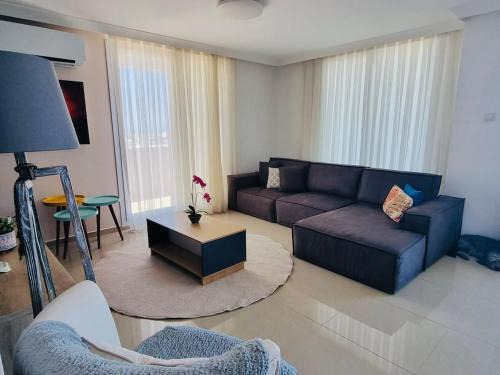 Mersin (Icel) Apartment | Central, Spacious Pent House -Sea view