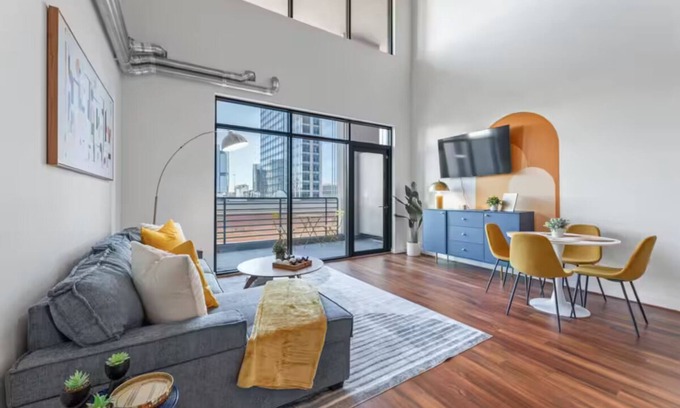 Atlantic Station Area Apartment | Central & Stylish Loft - 2Bed/2Bath - Atlantic Station 4th Floor - near GA Tech