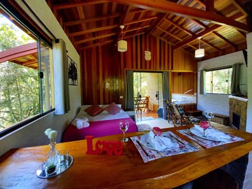 Goncalves Ski Chalet | Chalé Riacho Frio