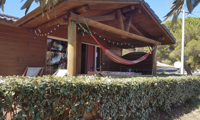 Agde Ski Chalet | CHALET 2 bedrooms air-conditioned in full nature close beaches of the cap d'agde