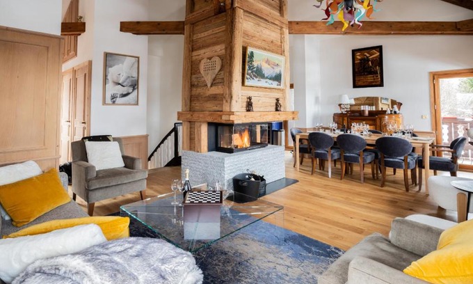Le Planellet Ski Chalet | Chalet Albert 1 er Megeve village