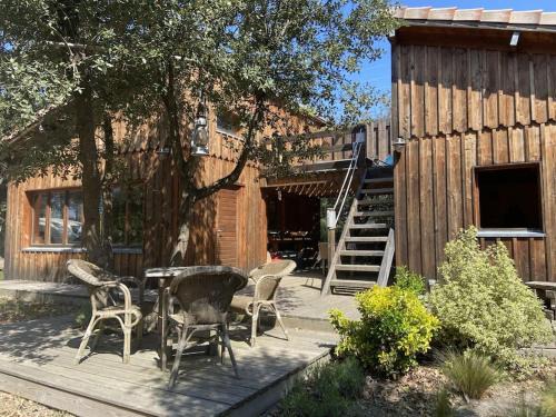 Soulac-sur-Mer Ski Chalet | Chalet bois dans quartier calme - 4792