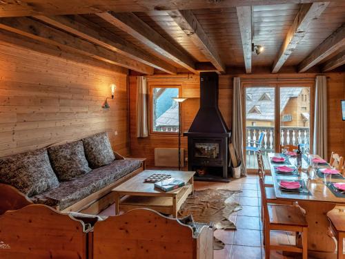 Pra Loup Ski Chalet | Chalet en bois avec 3 chambres à Pra Loup - FR-1-165A-47