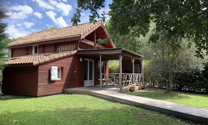 La Teste-de-Buch Ski Chalet | Chalet gîte de France 3 étoiles bassin d'Arcachon