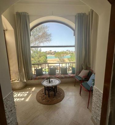 El Gouna Apartment | chalet in nubian villas , behind Rihanna hotel
