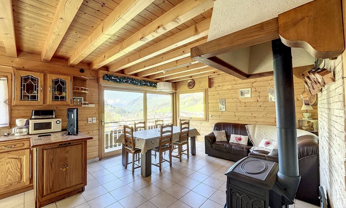 Les Gets Ski Chalet | Chalet Les Hotelières - 8 pers - Proche des pistes