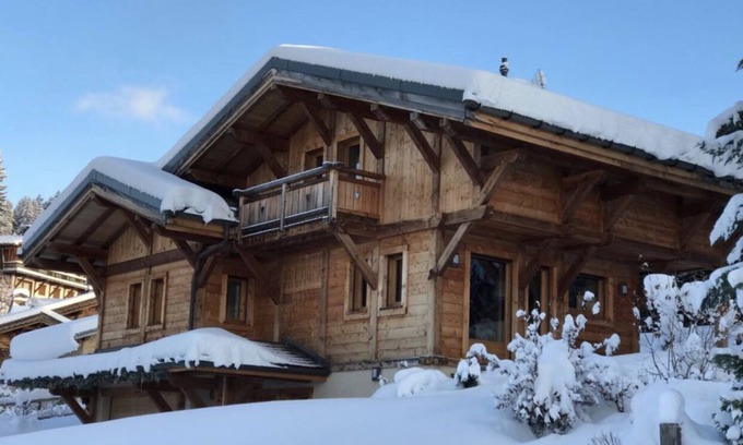 Megeve Ski Chalet | Chalet Megève Rochebrune - 3ch. 6 people 140 m2 - 100m slopes and 500m center