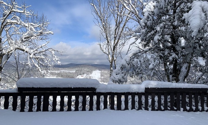 Windham Ski Chalet | Chalet nestled right in Windham Mountain's quiet beauty-private access to trails