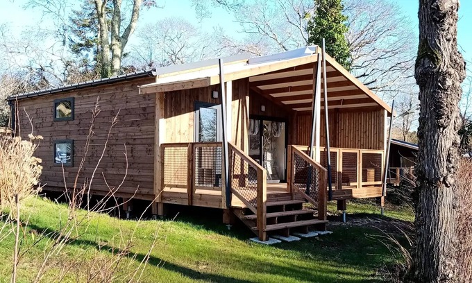 Clohars-Fouesnant Ski Chalet | Chalet | Ultimate | 3 Ch. | 6 pers. | Raised terrace | TV