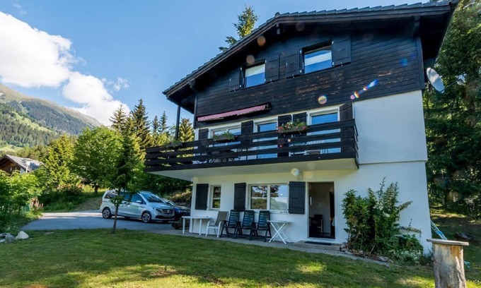 Fiesch Ski Chalet | Chalet with unique view of the Rhone valley