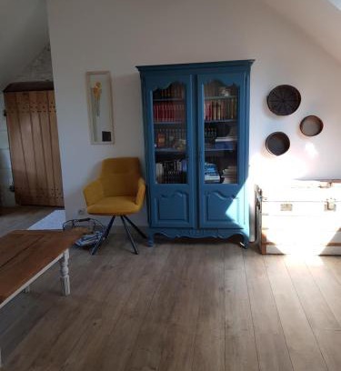 Soulaines-sur-Aubance Bed & Breakfast | Chambre double dans longère