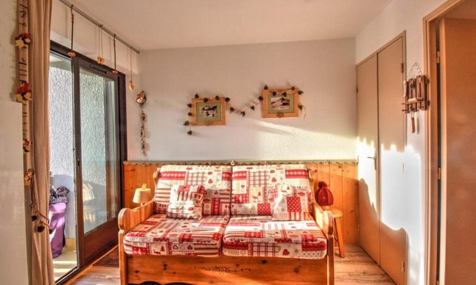 Montriond Apartment | Charmant studio à Morzine - 4 pers, 19m², proche navettes gratuites pour Avoriaz, balcon, parking - FR-1-524-122