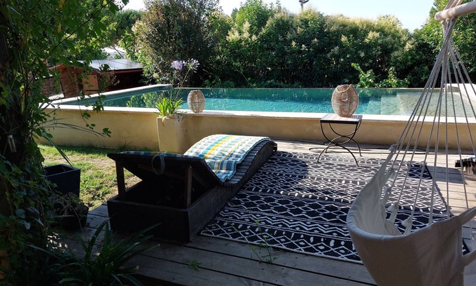 Saint-Genies-de-Fontedit Villa | CHARMING ECO VILLA WITH PRIVATE INFINITY POOL