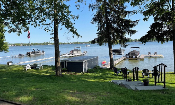 Manitou Beach-Devils Lake Cottage | Charming 3BR Waterfront Cottage on Devil's Lake with 90 Feet of Lakefront Living