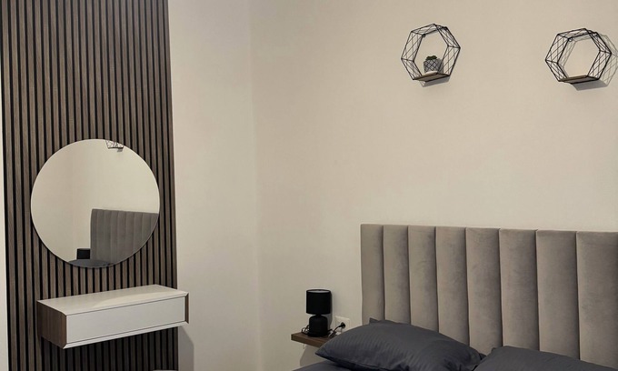 Kamez Apartment | Charming 1-bedroom in Bathore with AC, Wi-Fi, parking, and car rentals.