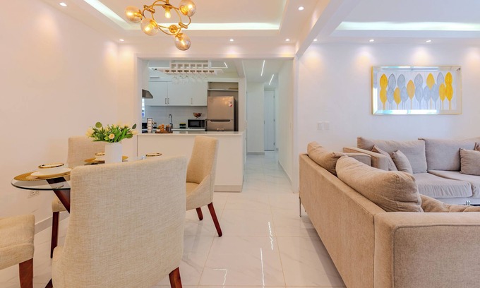 Prado Oriental Condo | Charming 3-Bedroom Condo with AC in Santo Domingo Este