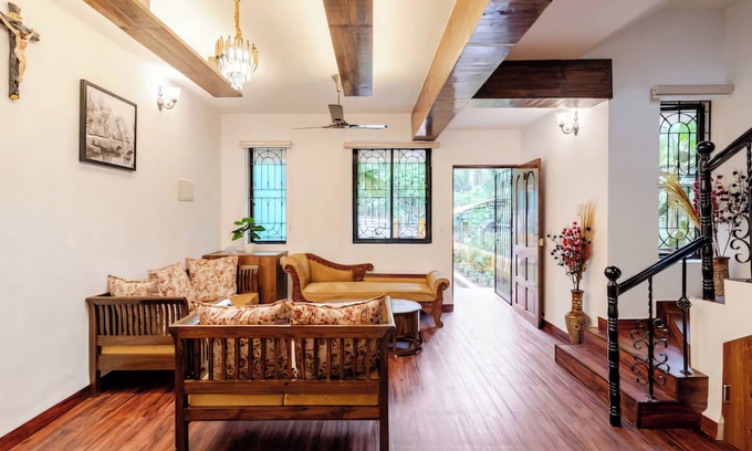 Vanelim House | Charming 3-bedroom villa with WiFi, AC in marvelous Colva