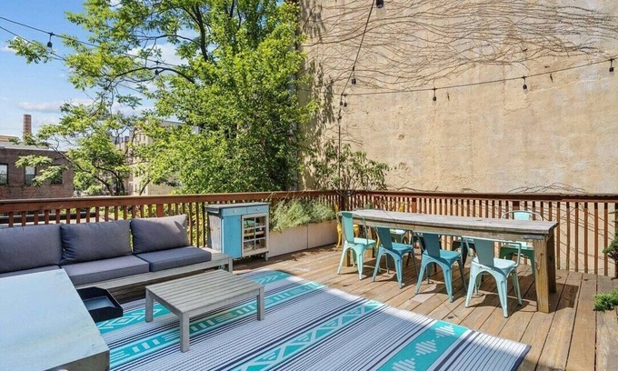 Hoboken Apartment | Charming 4-Bed Urban Oasis Minutes from NYC