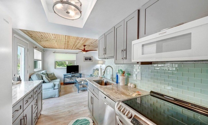 Horton Shores House | Charming Beachside Getaway: Private Courtyard, Walk to Beach & Flagler Ave, Pet-Friendly