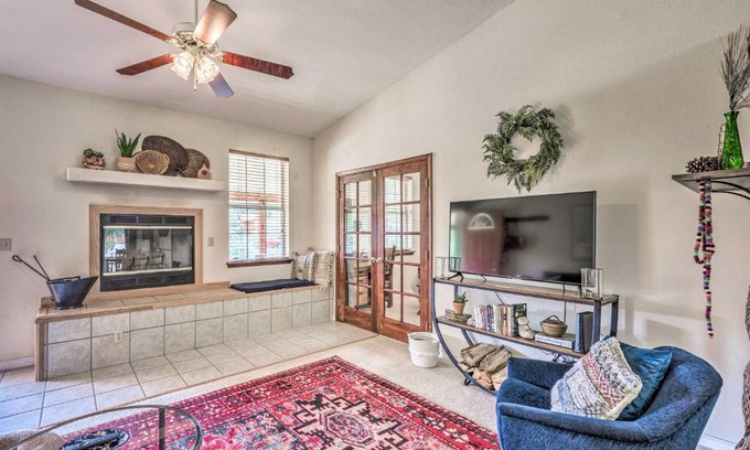 Cloudcroft House | Charming Cloudcroft Cabin with Deck and Mtn Views