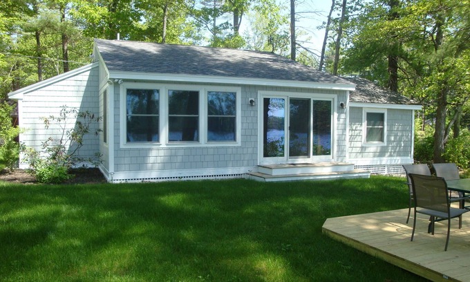 Raymond Cottage | Charming cottage with stunning views and 180' of waterfront on Little Sebago.