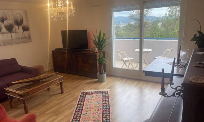 Besancon Old Town Apartment | Charming/Cozy apartment with terraces!