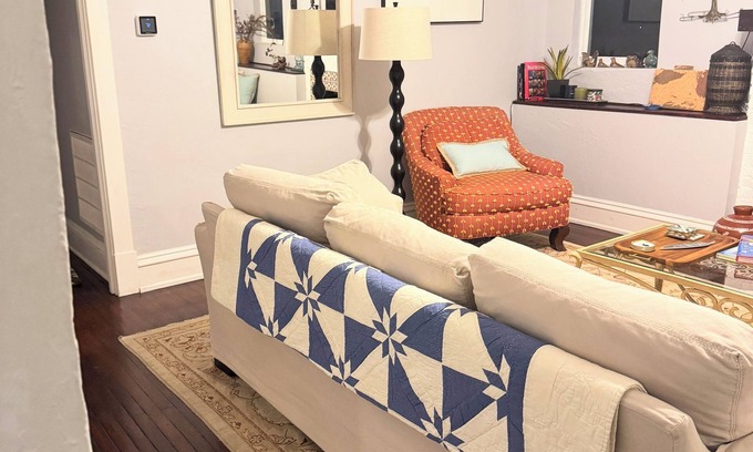 Fort Myers House | Charming Downtown Fort Myers Blue Bungalow
