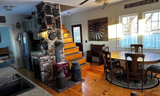 Warren Other | Charming & historic 5-bedroom farmhouse nestled in the heart of Midcoast Maine.