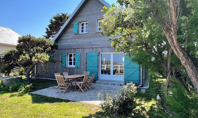 Saint-Aubin-sur-Mer House | Charming house with sea view near Veule les Roses - côte d'Albâtre