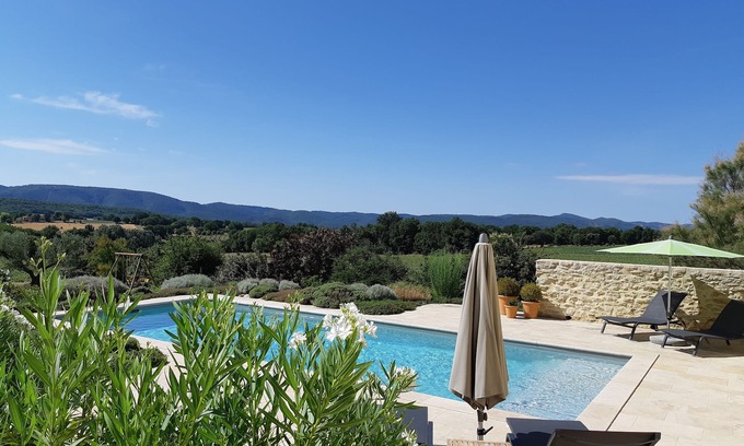 Forcalquier House | Charming house in Provence swimming pool and exceptional view