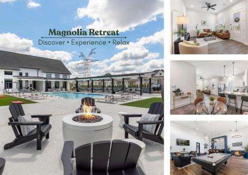 Magnolia House | Charming Magnolia Retreat Clubhouse and Gym Access