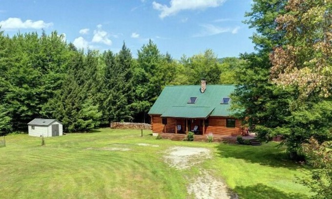 Sweden Cottage | Charming pet friendly (small dogs with review) log home w/plenty of privacy!