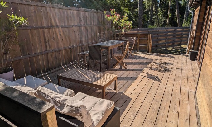 Labenne Ski Chalet | Charming renovated wooden chalet - close to the ocean and nature activities