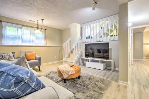 Northeast Raleigh House | Charming Three Bedroom Home with King Bed and Fire Pit