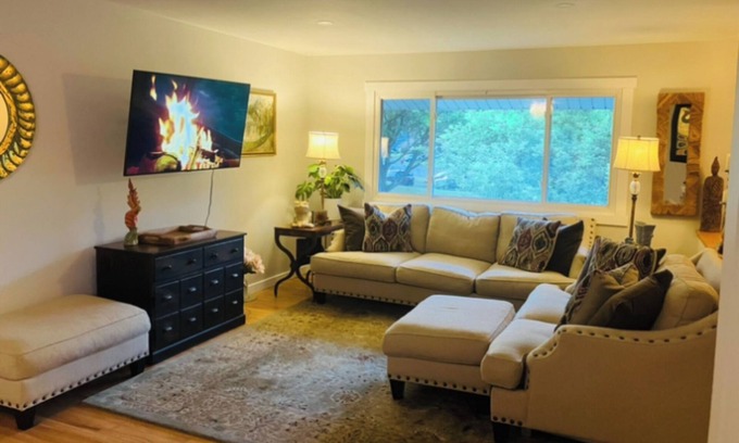 Geyser Crest House | Charming Upper-Level Retreat in Prime Saratoga Springs Location