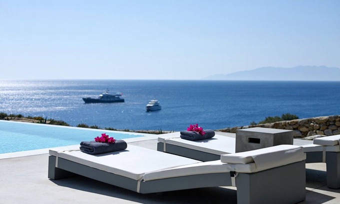 Psarou Villa | Chef included by Fantasia Villas: Absolute Paradise Villa One