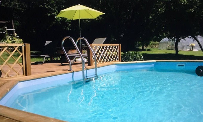 Pageas House | Chez Lucy Gite with private pool in a tranquil setting. Free fibre Sleeps 4/6