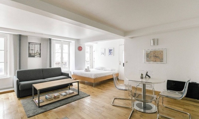 Saint-Merri Apartment | Chez Marcel 50m2 center Pompidou/hôtel de ville/châtelet Les Halles