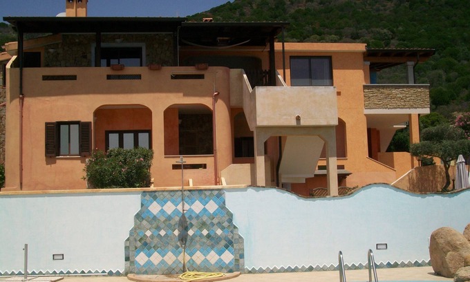 Chia House | CHIA house villa stunning sea view terrace, swimming pool, wi fi free