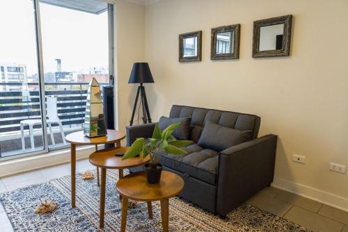 Downtown Santiago Apartment | Chic 1BR Oasis in Centro Steps from Metro
