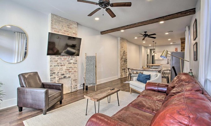 Bayou St. John House | Chic New Orleans Gem with Deck Walk to Cafes!
